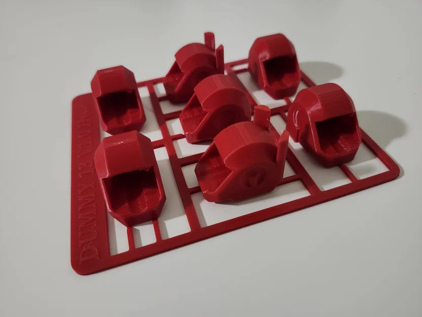 Bộ sưu tập đầu Dummy 13 trên khung in (Sprue/Runner) - V1.0 - Image 1