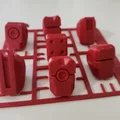 Bộ sưu tập đầu Dummy 13 trên khung in (Sprue/Runner) - V1.0 - Thumbnail 2