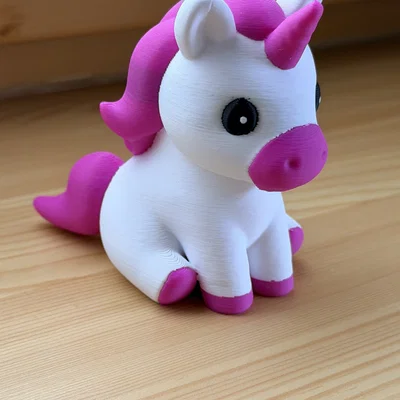 Mô hình kỳ lân Unicorn MMU Edition in đa màu siêu dễ thương