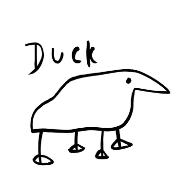 Móc khóa hình chú vịt (Duck Keychain) in 3D siêu dễ thương