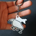Móc khóa hình chú vịt (Duck Keychain) in 3D siêu dễ thương - Thumbnail 8