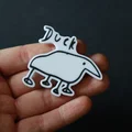 Móc khóa hình chú vịt (Duck Keychain) in 3D siêu dễ thương - Thumbnail 12