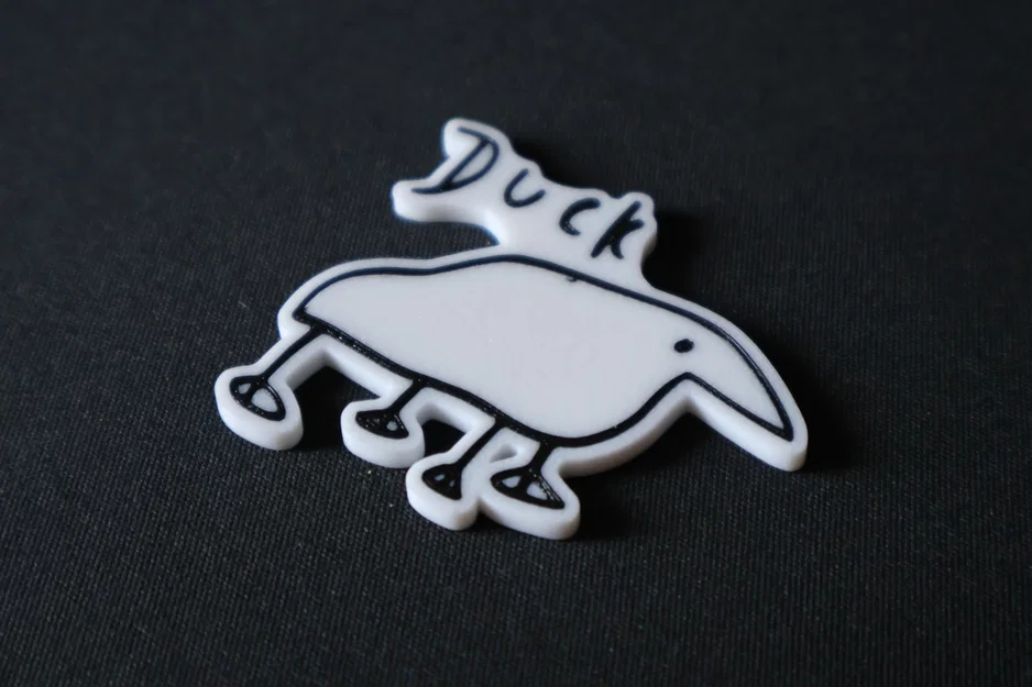 Móc khóa hình chú vịt (Duck Keychain) in 3D siêu dễ thương - Image 14