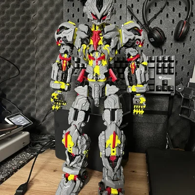 Mô hình Mecha Rồng Thần Tần Lĩnh GS-01 3D - Thiết kế độc đáo