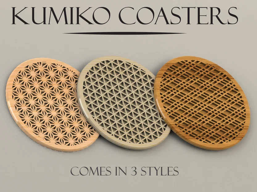 Lót ly Kumiko - Image 1
