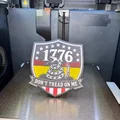 Nắp che móc kéo 1776 – Don't Tread On Me - Thumbnail 1