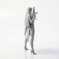 Mô Hình 3D Nữ Chiến Binh (Warrior Nun) - Tượng Nhân Vật Nữ Sắc Nét - Thumbnail 3