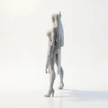 Mô Hình 3D Nữ Chiến Binh (Warrior Nun) - Tượng Nhân Vật Nữ Sắc Nét - Thumbnail 4