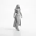 Mô hình 3D Nữ tu Chiến binh - Tượng Fantasy dành cho in 3D - Thumbnail 2