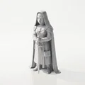 Mô hình 3D Warrior Nun Nữ Chiến Binh Fantasy có thể in được - Thumbnail 1