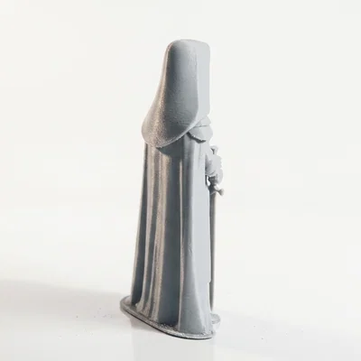 Mô hình 3D Warrior Nun Nữ Chiến Binh Fantasy có thể in được