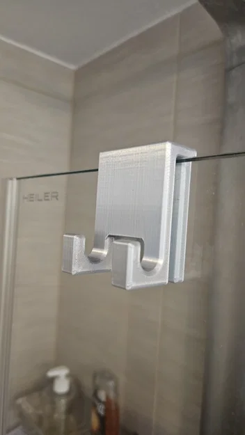 Móc treo vách kính phòng tắm thiết kế hiện đại (Shower hook) - Image 2
