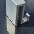 Móc treo vách kính phòng tắm thiết kế hiện đại (Shower hook) - Thumbnail 4
