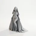 Mô hình tượng cô dâu trong váy cưới in 3D - Thumbnail 1