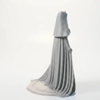 Mô hình tượng cô dâu trong váy cưới in 3D