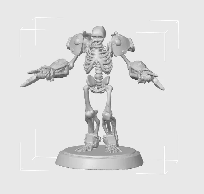 Mô hình 3D Mechanical Skeleton ấn tượng cho game Dungeons & Dragons - Image 1