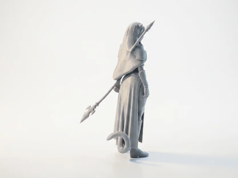 Mô hình Nữ Chiến Binh Wildcat Lady Warrior - File in 3D - Image 3