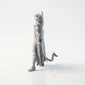 Mô hình Nữ Chiến Binh Wildcat Lady Warrior - File in 3D - Thumbnail 4
