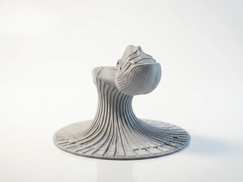 Tượng Điêu Khắc Người Phụ Nữ Vươn Mình - Mẫu In 3D Độc Đáo - Image 3