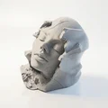 Tượng Bán Thân Nghệ Thuật Khuôn Mặt Phụ Nữ In 3D - Thumbnail 1