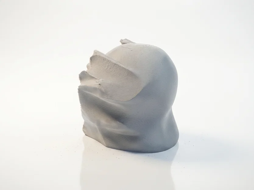 Tượng Bán Thân Nghệ Thuật Khuôn Mặt Phụ Nữ In 3D - Image 4