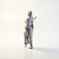 Mô hình tượng nữ giới vươn tay - Mẫu in 3D tinh xảo - Thumbnail 4