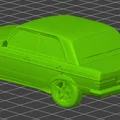 Mô hình 3D Mercedes 240 D 1981 - Thiết kế chi tiết cho người chơi xe - Thumbnail 3