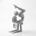 Mô hình tượng người phụ nữ tập Yoga dẻo dai - File in 3D - Thumbnail 2