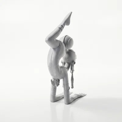 Mô hình tượng người phụ nữ tập Yoga dẻo dai - File in 3D