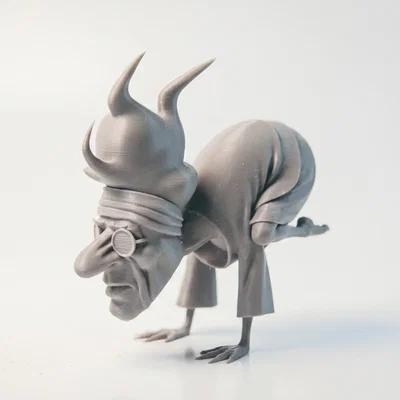 Mô hình tượng Yoga nữ in 3D - File STL nghệ thuật
