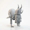 Mô hình tượng Yoga nữ in 3D - File STL nghệ thuật - Thumbnail 3