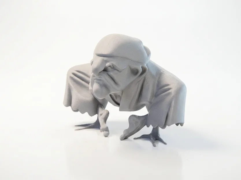 Mô hình tượng nữ mang áo choàng bí ẩn - File 3D in ấn sưu tầm - Image 1