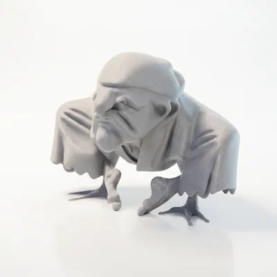 Mô hình tượng nữ mang áo choàng bí ẩn - File 3D in ấn sưu tầm