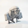 Mô hình tượng nữ mang áo choàng bí ẩn - File 3D in ấn sưu tầm - Thumbnail 2