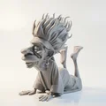 Tượng Nữ Nhân Thiền Định - Mô hình 3D in ấn nghệ thuật - Thumbnail 2