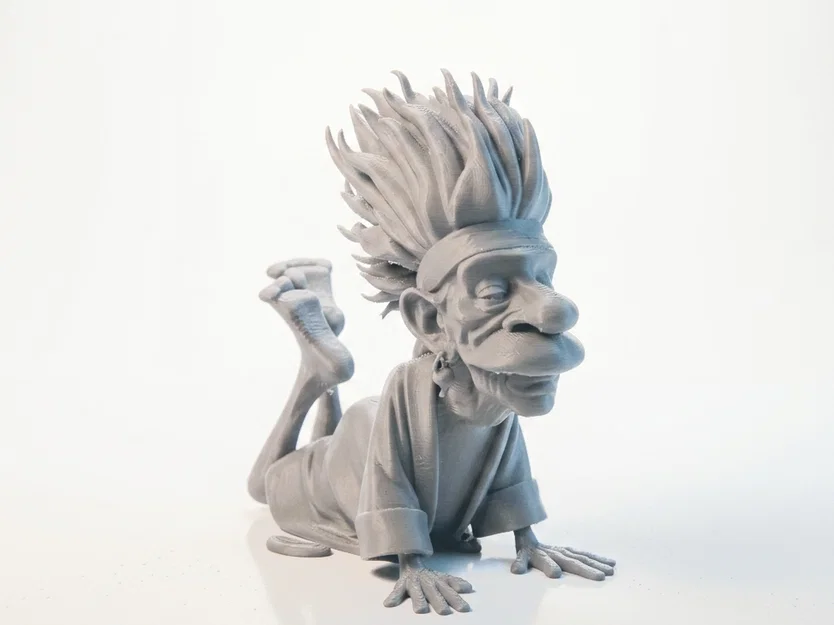 Tượng Nữ Nhân Thiền Định - Mô hình 3D in ấn nghệ thuật - Image 3
