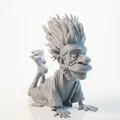 Tượng Nữ Nhân Thiền Định - Mô hình 3D in ấn nghệ thuật - Thumbnail 3