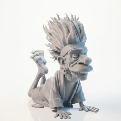 Tượng Nữ Nhân Thiền Định - Mô hình 3D in ấn nghệ thuật