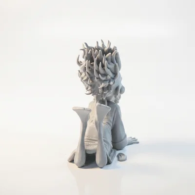 Tượng Nữ Nhân Thiền Định - Mô hình 3D in ấn nghệ thuật
