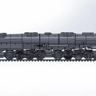 Mô hình đầu máy hơi nước Union Pacific Big Boy