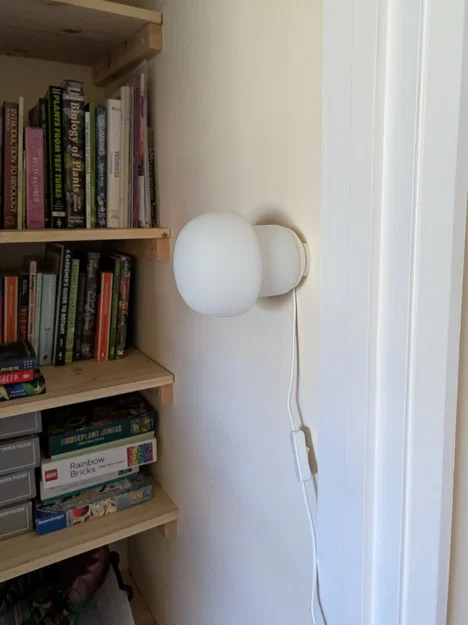 Giá treo tường cho đèn nấm IKEA Tokabo - Image 2