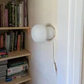 Giá treo tường cho đèn nấm IKEA Tokabo - Thumbnail 2