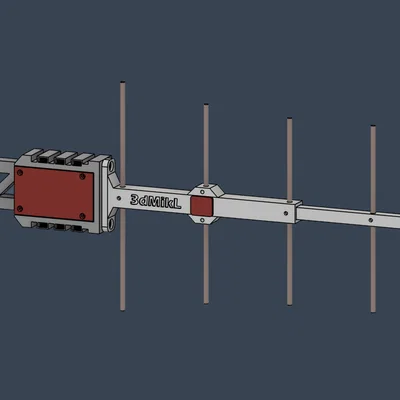 Ăng-ten Yagi 868MHz tích hợp Heltec V3 (V4)