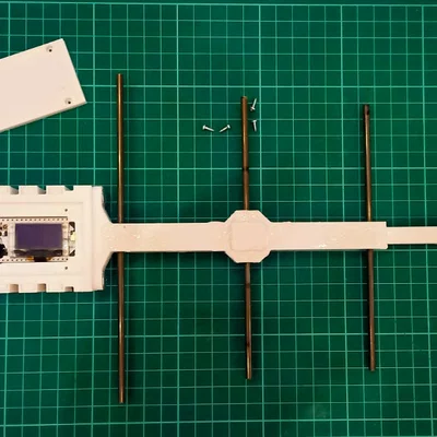 Ăng-ten Yagi 868MHz tích hợp Heltec V3 (V4)