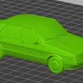 Mô hình xe cổ Fiat Regata 1600 D đời 1986 in 3D chi tiết - Thumbnail 2
