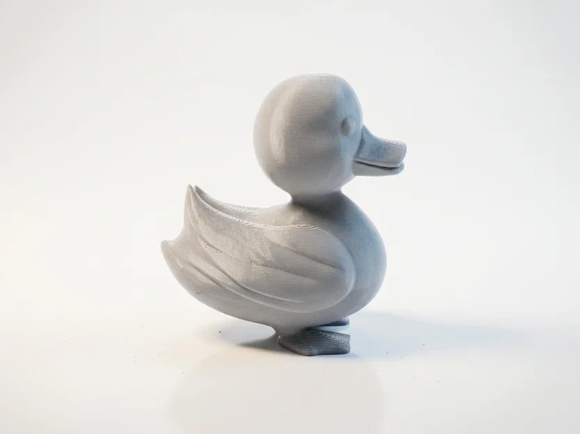 Mô hình chú vịt 3D để bàn xinh xắn (Duck Figurine) - Image 3