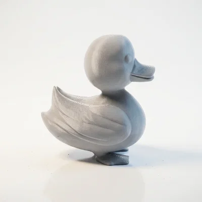 Mô hình chú vịt 3D để bàn xinh xắn (Duck Figurine)