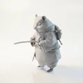 Mô Hình Chuột Samurai Chiến Binh In 3D - Thumbnail 1