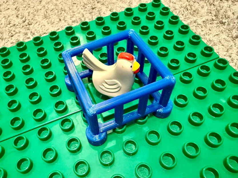 Hàng rào nhốt thú tương thích hoàn toàn Lego Duplo (2 kích thước) - Image 2