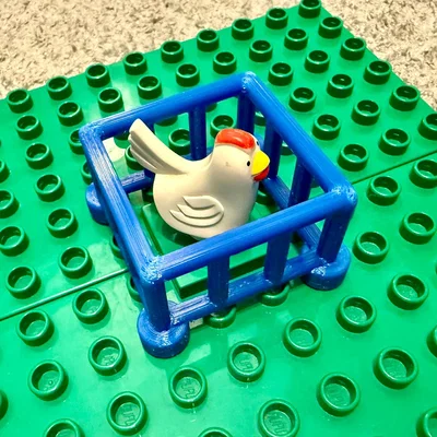 Hàng rào nhốt thú tương thích hoàn toàn Lego Duplo (2 kích thước)